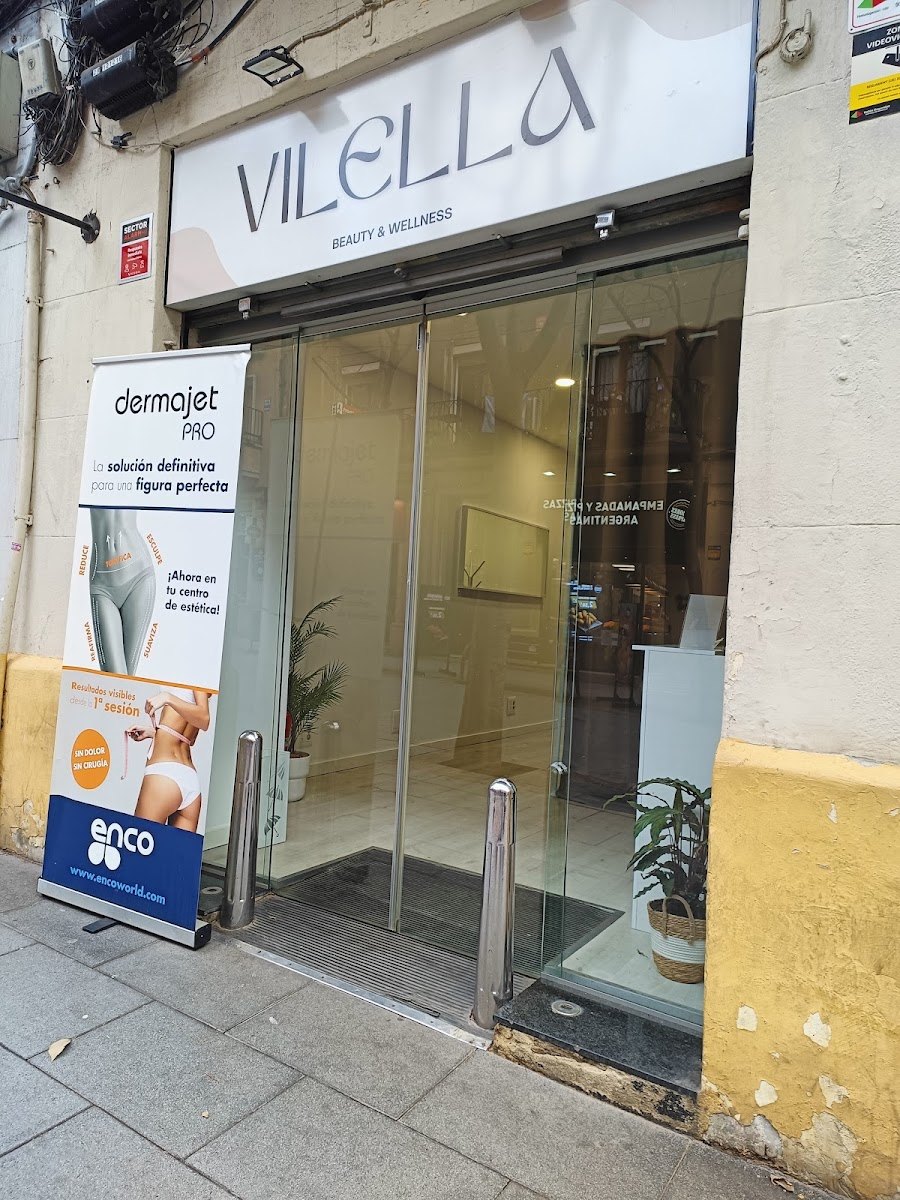 Fachada de Vilella Beauty & Wellness en Carrer de Rogent